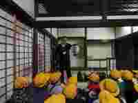 灯りの道具の移り変わりについて学びました。